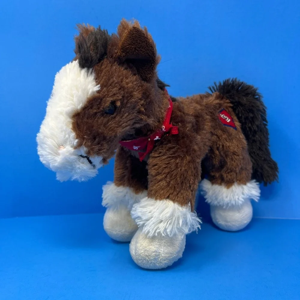 Build A Bear Plush Medium Brown‎ St Louis Cardinals Budweiser Clydesdale 2014
